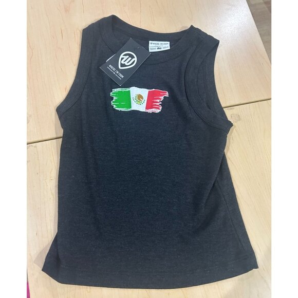 NWT Women's S "Where I'm From" Clothing Company Mexico Crop - Picture 1 of 3